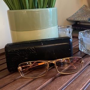 Gold Versace Sunglasses